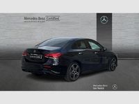 Usado Mercedes A200 AMG line 150 CV (110 kW) 2022 Negro Berlina