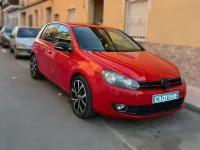 Usado VW Golf VI Sportline 125 CV (91 kW) 2010 Rojo Utilitario