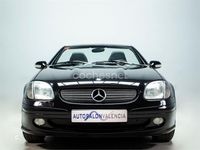 Usado Mercedes SLK200 163 CV (119 kW) 2000 Negro Descapotable
