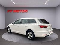 Usado Seat Leon Style 115 CV (84 kW) 2018 Blanco Familiar