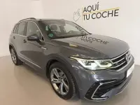 Usado VW Tiguan R-line 150 CV (110 kW) 2021 Gris / plata SUV
