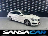 Usado Mercedes CLA200 Shooting Brake AMG line 136 CV (100 kW) 2015 Blanco Familiar