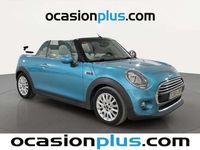 Usado Mini One Cabriolet 102 CV (75 kW) 2016 Azul Descapotable