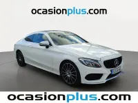 Usado Mercedes C220 170 CV (125 kW) 2018 Blanco Coupe