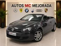 Usado VW Golf Cabriolet 105 CV (77 kW) 2013 Gris / plata Descapotable