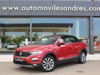 Usado VW T-Roc Cabriolet Style 150 CV (110 kW) 2021 Rojo Descapotable