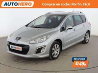 Usado Peugeot 308 Active 114 CV (83 kW) 2014 Plateado Familiar