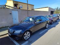 Usado Mercedes C220 Avantgarde 170 CV (125 kW) 2010 Negro Berlina