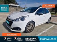 Usado Peugeot 208 Style 82 CV (60 kW) 2016 Blanco Utilitario