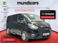Usado Ford Transit Sport 170 CV (125 kW) 2018 Negro Familiar
