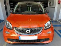 Usado Smart ForFour Passion 90 CV (66 kW) 2017 Naranja Utilitario