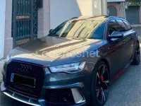 Usado Audi A6 S-Line 272 CV (200 kW) 2015 Gris / plata Familiar