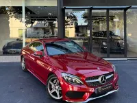 Usado Mercedes C220 170 CV (125 kW) 2017 Granate Coupe
