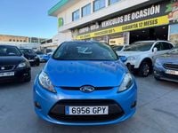Usado Ford Fiesta Trend 96 CV (70 kW) 2009 Azul Utilitario