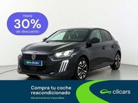 Usado Peugeot 208 Allure 102 CV (75 kW) 2025 Negro Utilitario