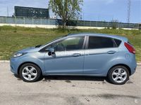 Usado Ford Fiesta Titanium 90 CV (66 kW) 2009 Azul Utilitario