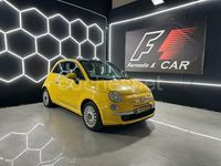 Usado Fiat 500 Lounge 69 CV (50 kW) 2010 Amarillo Berlina
