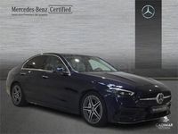 Usado Mercedes C220 200 CV (147 kW) 2022 Azul Berlina