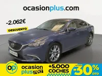 Käytetty Mazda 6 Luxury 150 HP (110 kW) 2017 Sininen Sedan