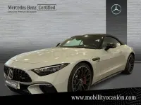 Usado Mercedes SL55 AMG AMG 476 CV (350 kW) 2023 Gris / plata Descapotable