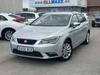 Usado Seat Leon Style 150 CV (110 kW) 2017 Plateado Utilitario