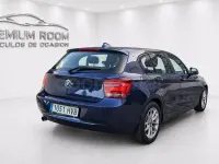 Käytetty BMW 116 Efficient Dynamics 116 HP (85 kW) 2014 Sininen Viistoperä