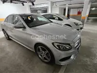 Usado Mercedes C220 170 CV (125 kW) 2017 Gris / plata Berlina