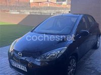 Usado Mazda 2 Active 75 CV (55 kW) 2007 Negro Utilitario
