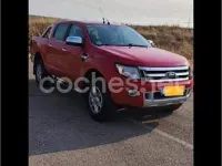 Usado Ford Ranger XLT 150 CV (110 kW) 2014 Rojo Pickup/Camioneta