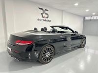 Usado Mercedes C220 170 CV (125 kW) 2016 Negro Descapotable