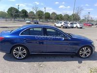 Usado Mercedes C220 Avantgarde 170 CV (125 kW) 2017 Azul Berlina