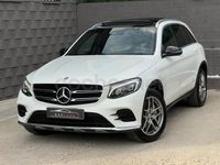 Usado Mercedes GLC220 AMG line 170 CV (125 kW) 2015 Blanco SUV