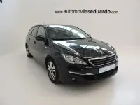 Usado Peugeot 308 SW Style 120 CV (88 kW) 2017 Negro Familiar