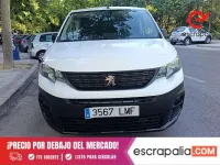 Usado Peugeot Partner S 102 CV (75 kW) 2021 Blanco Monovolumen