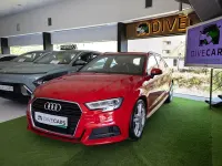 Usado Audi A3 S-Line 150 CV (110 kW) 2019 Rojo Berlina