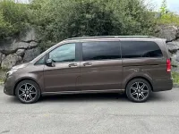 Usado Mercedes V250 Avantgarde Edition 190 CV (139 kW) 2019 Marrón Monovolumen