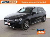 Usado Mercedes GLC200 AMG line 163 CV (119 kW) 2021 Negro SUV