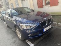 Usado BMW 114 95 CV (69 kW) 2013 Azul Utilitario