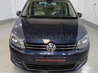Usado VW Sharan Sportline 184 CV (135 kW) 2017 Azul Monovolumen