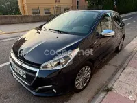 Usado Peugeot 208 Style 82 CV (60 kW) 2018 Azul Utilitario