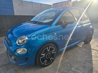 Usado Fiat 500 S 85 CV (62 kW) 2018 Azul Berlina