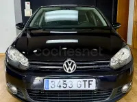 Usado VW Golf VI Sport 105 CV (77 kW) 2010 Negro Utilitario