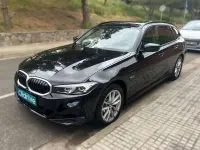Usado BMW 320 163 CV (119 kW) 2022 Negro Familiar