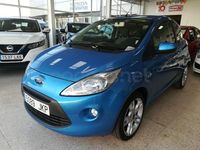 Usado Ford Ka Trend 69 CV (50 kW) 2015 Azul Berlina
