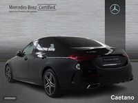 Usado Mercedes C220 AMG line 200 CV (147 kW) 2025 Negro Berlina