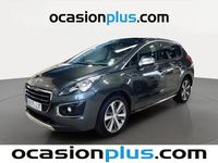Usado Peugeot 3008 Allure 120 CV (88 kW) 2015 Gris Familiar