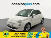 Usado Fiat 500 Lounge 69 CV (50 kW) 2015 Blanco Utilitario