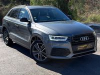 Usado Audi Q3 Black Edition 150 CV (110 kW) 2018 Gris / plata SUV