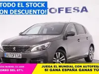 Usado Peugeot 308 Allure 130 CV (95 kW) 2019 Gris / plata Berlina