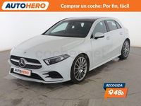 Usado Mercedes A200 AMG line 150 CV (110 kW) 2022 Blanco Berlina